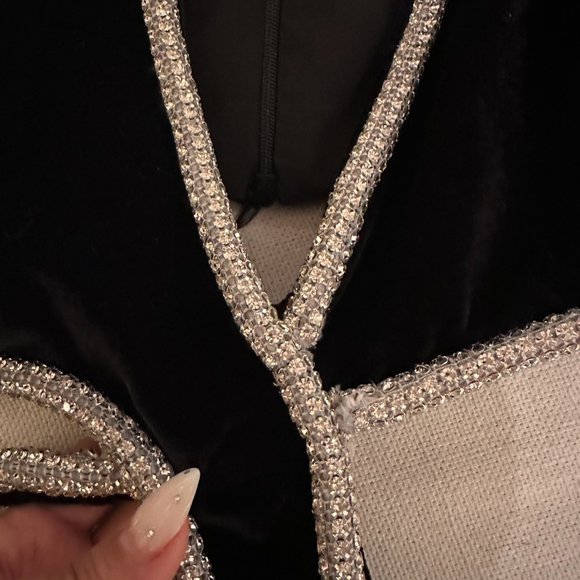 PATBO -  Cutout Mini Dress In Black - Picture 6 of 10